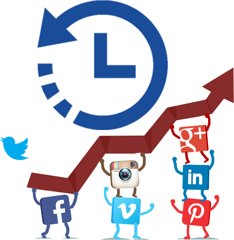 Social Media Decline Illustration PNG Image