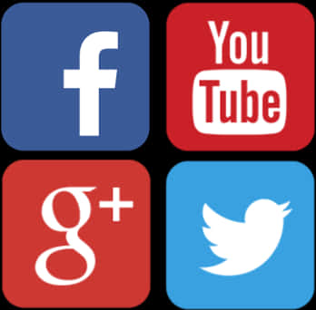 Social_ Media_ Icons_ Collage PNG Image