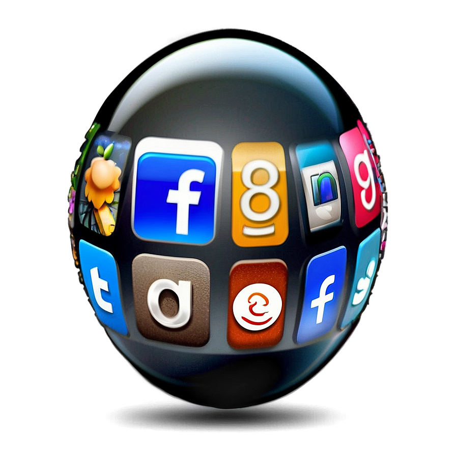 Social Media Icons For Bloggers Png Ogv36 PNG Image