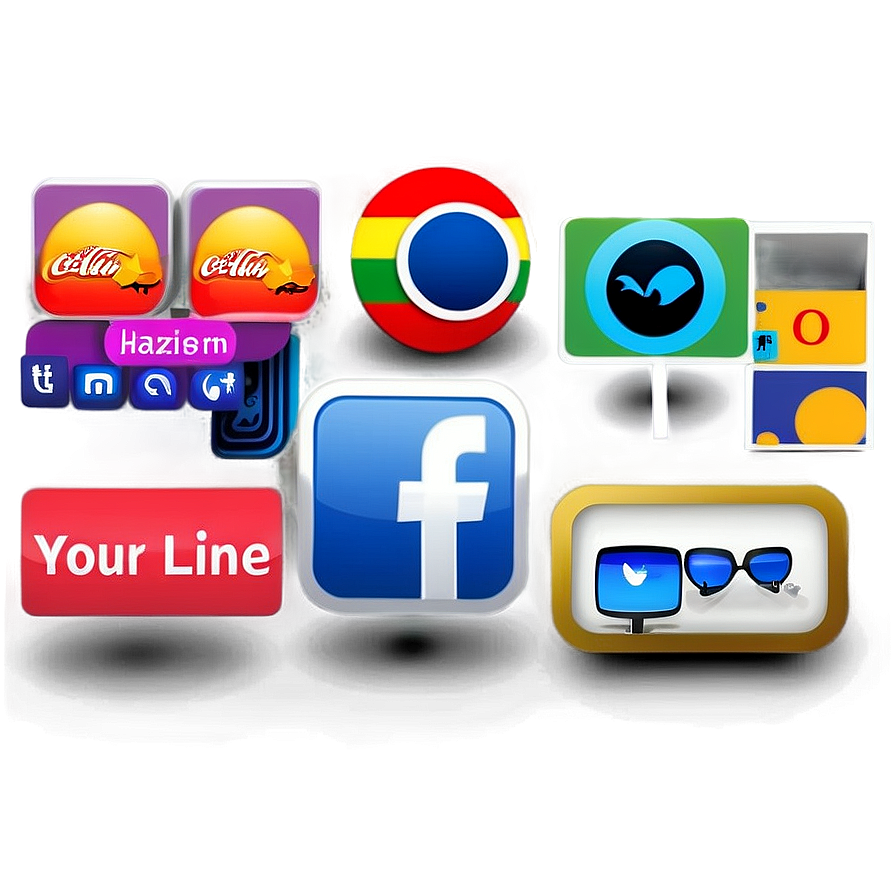 Social Media Icons Png 89 PNG Image