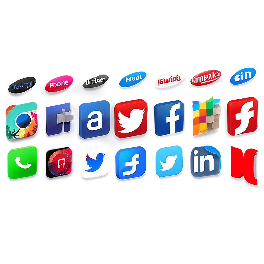 Social Media Integrated Browser Png Ahg1 PNG Image