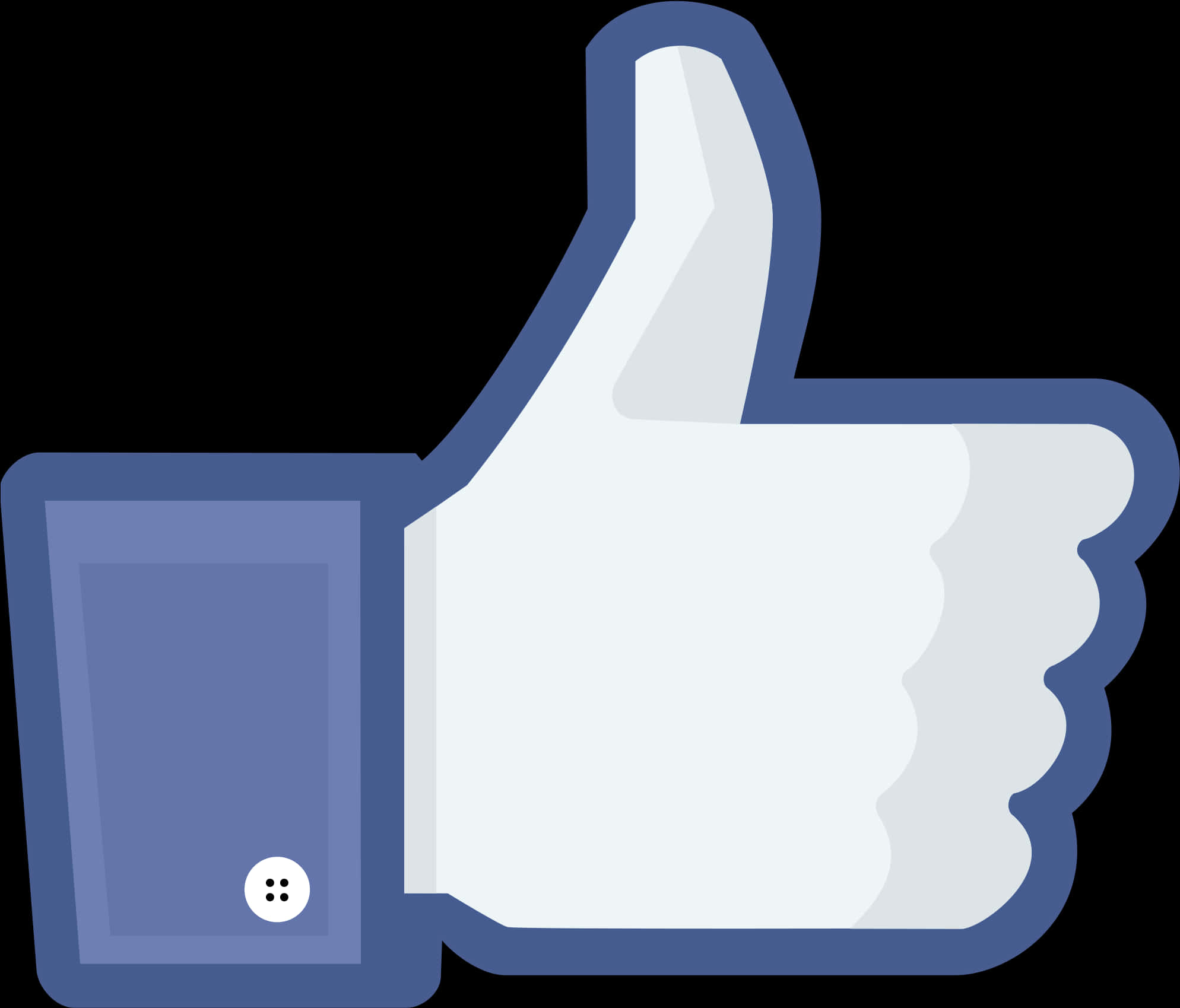 Social Media Like Icon PNG Image