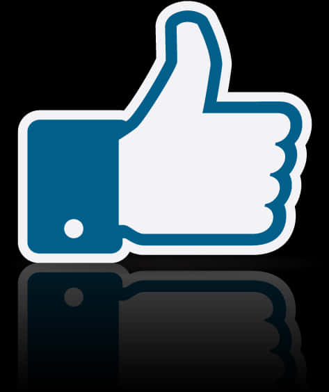 Social Media Like Icon PNG Image