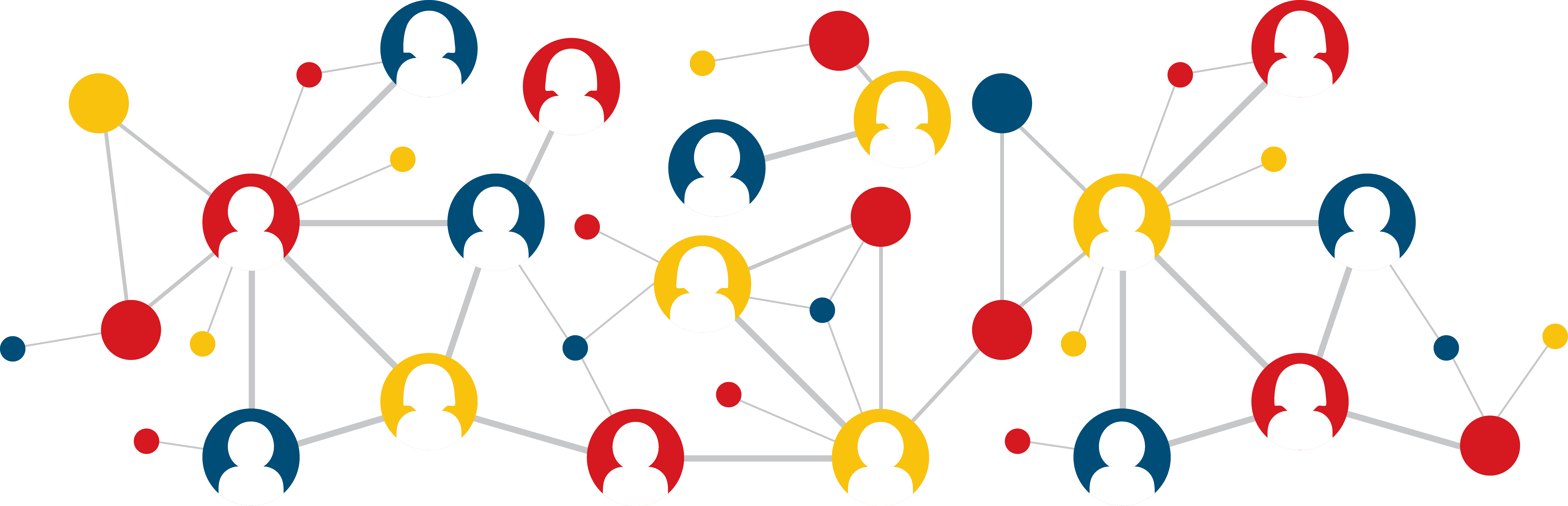 Social Network Connections Graphic PNG Image