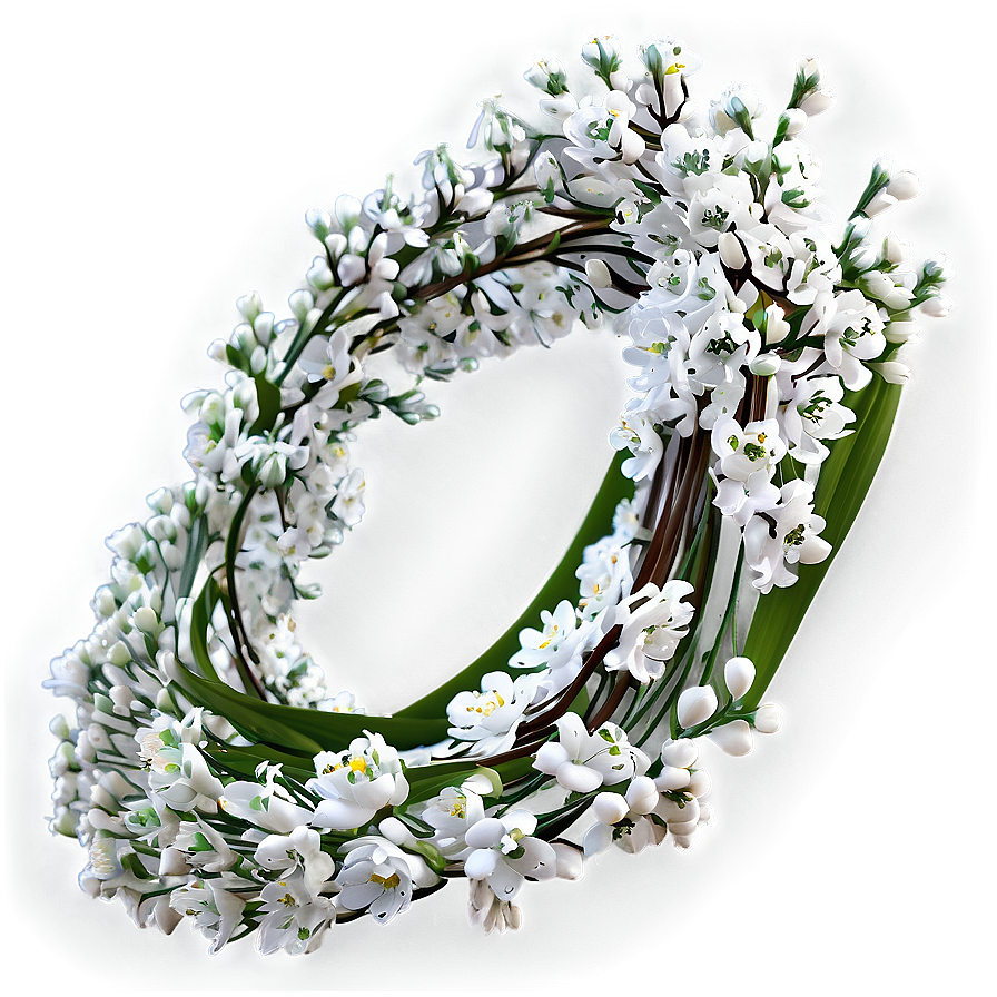 Soft Babys Breath Crown Png Xti PNG Image