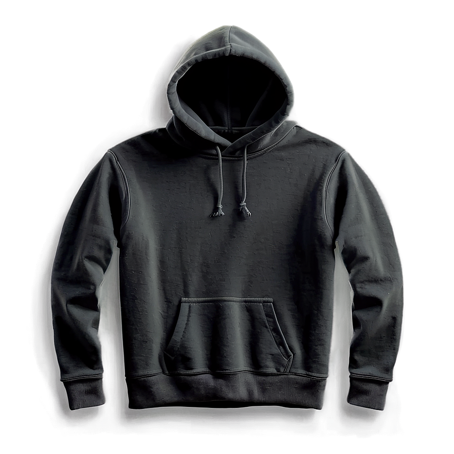 Soft Black Hoodie Png Otx65 PNG Image