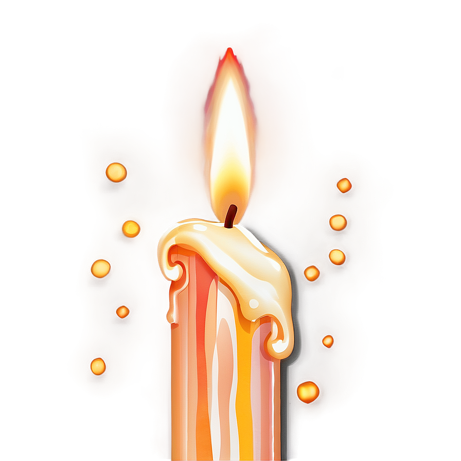 Soft Candle Flame Png Acm PNG Image