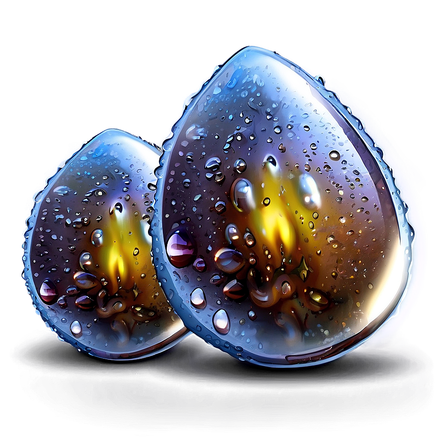 Soft Dew Drops Png 2 PNG Image