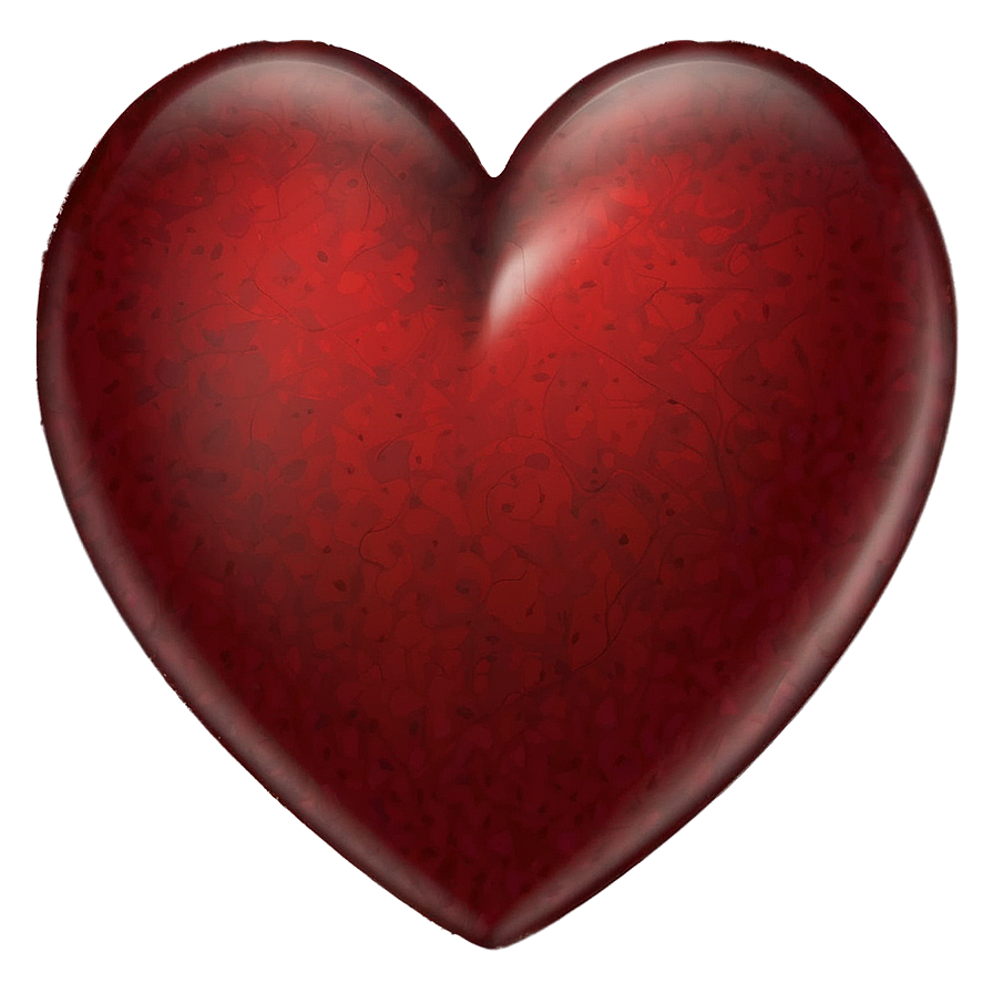 Soft Edge Red Heart Emoji Png Vuh43 PNG Image