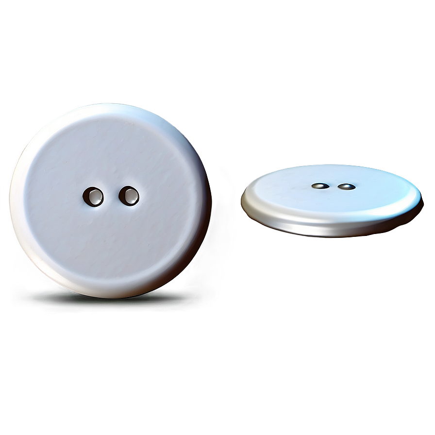 Soft Edge White Button Png Ycp PNG Image