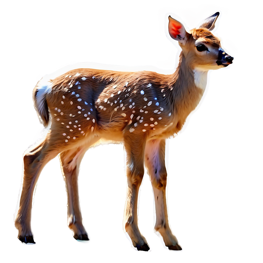 Soft Fawn Silhouette Png 67 PNG Image