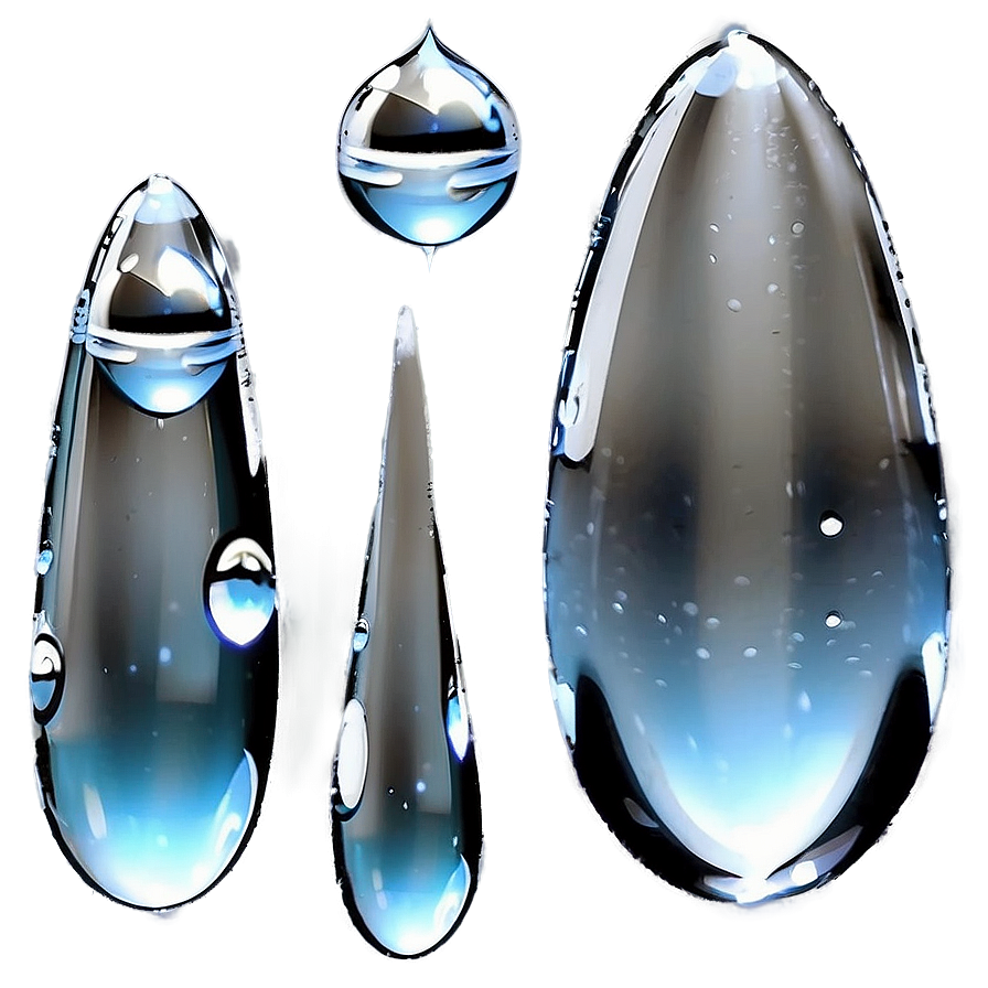 Soft Focus Water Drops Png Tbc15 PNG Image