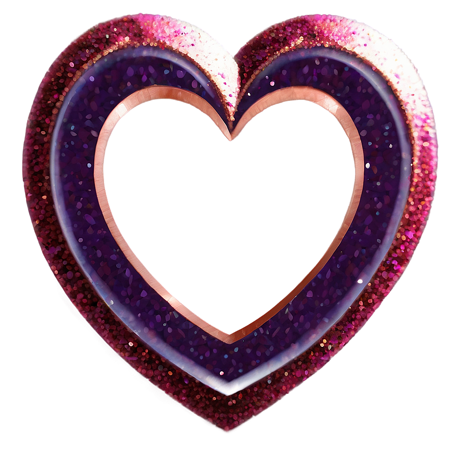 Soft Glitter Heart Png Upl96 PNG Image