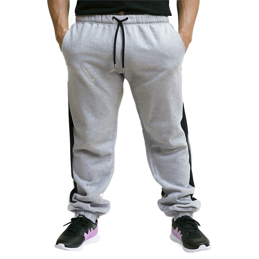 Soft Grey Sweatpants Png Cxk55 PNG Image