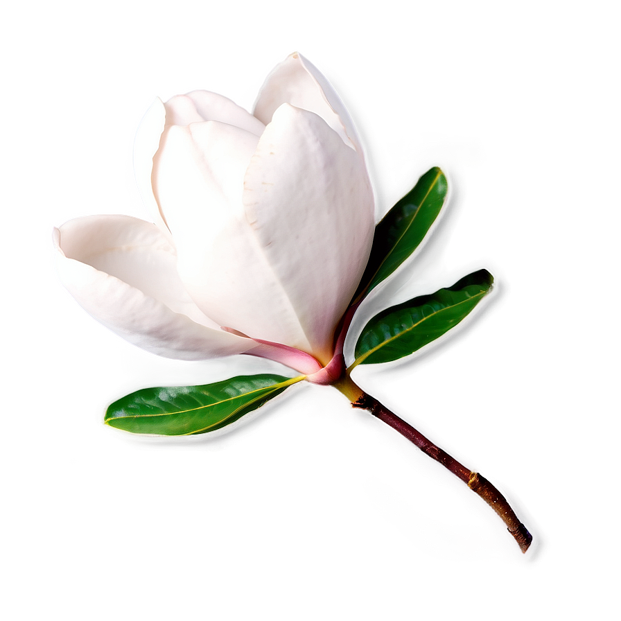 Soft Magnolia Glow Png Shw PNG Image