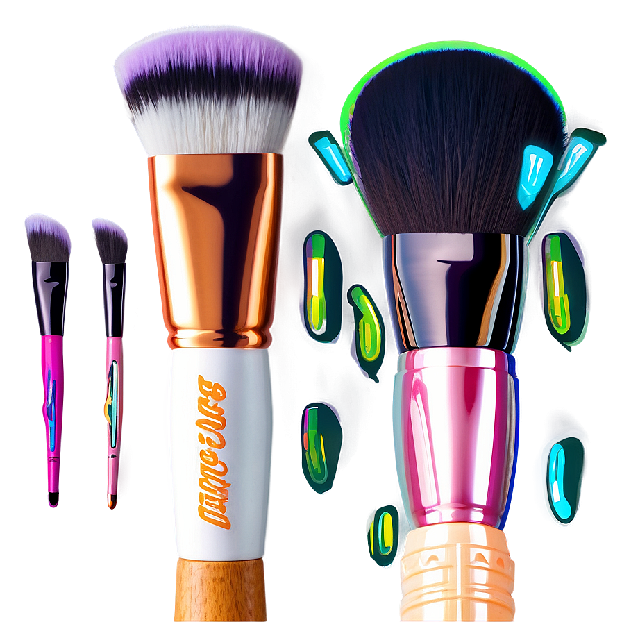 Soft Makeup Brushes Png Nyv PNG Image