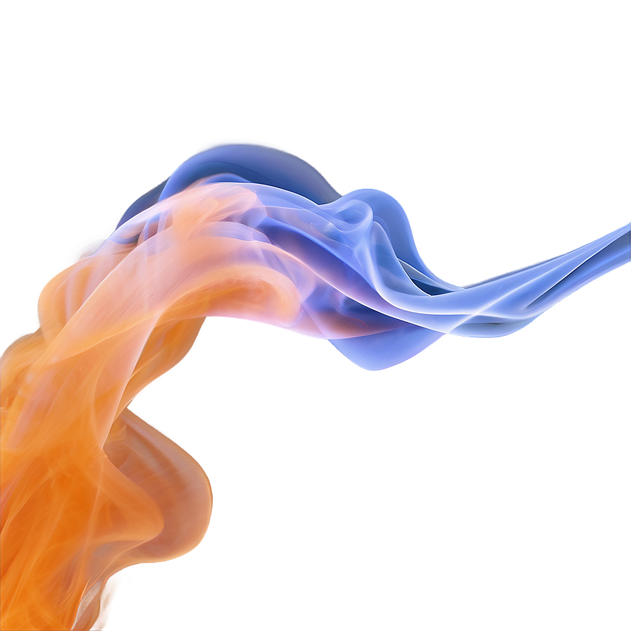 Soft Orange Smoke Background Png 38 PNG Image