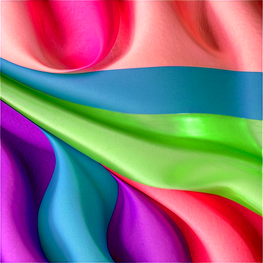 Soft Pastel Wavy Lines Png Qtc PNG Image