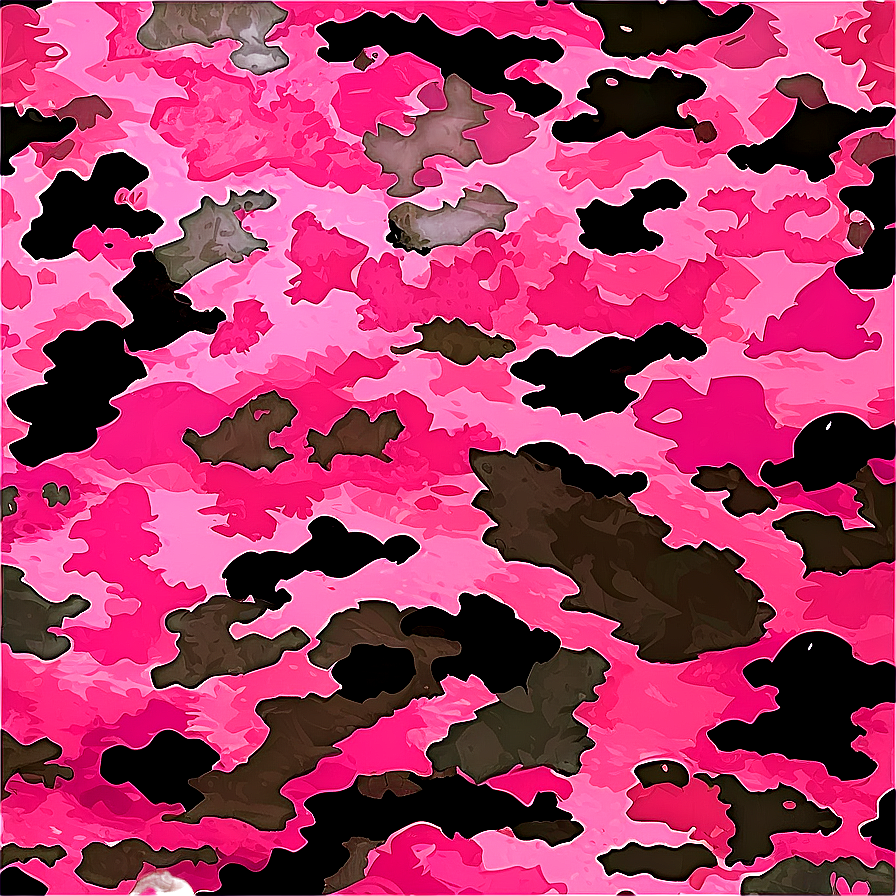 Soft Pink Camouflage Design Png Wbl PNG Image