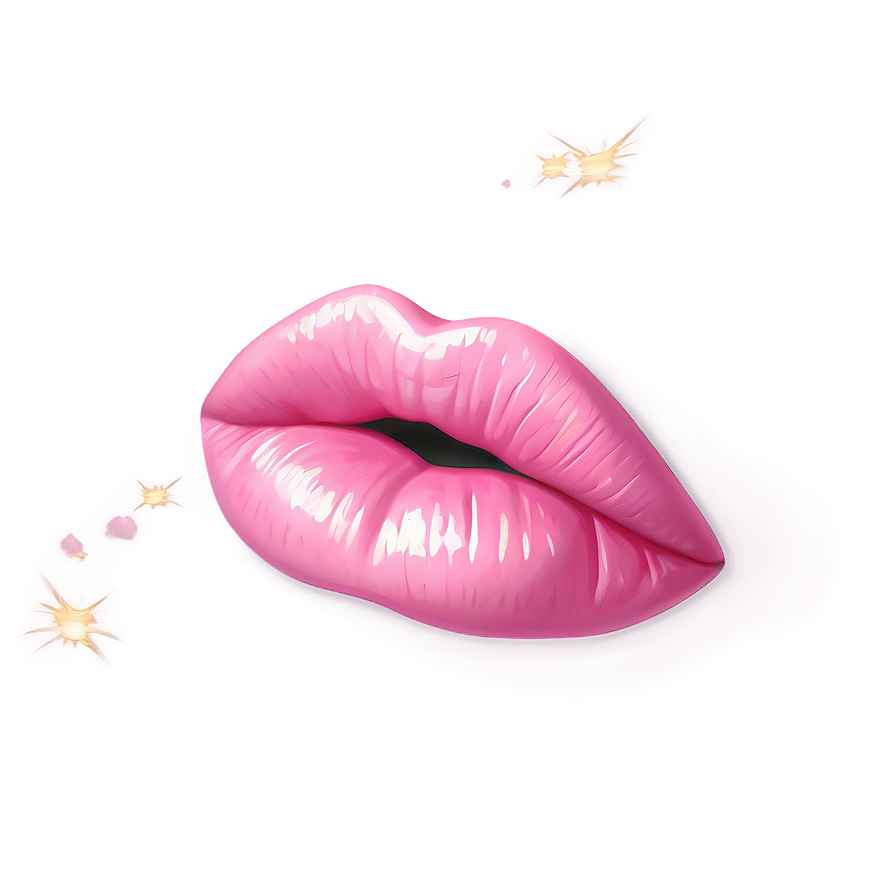 Soft Pink Lips Graphic Png Gie54 PNG Image