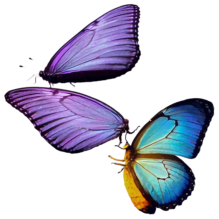 Soft Purple Butterfly Png Lem67 PNG Image