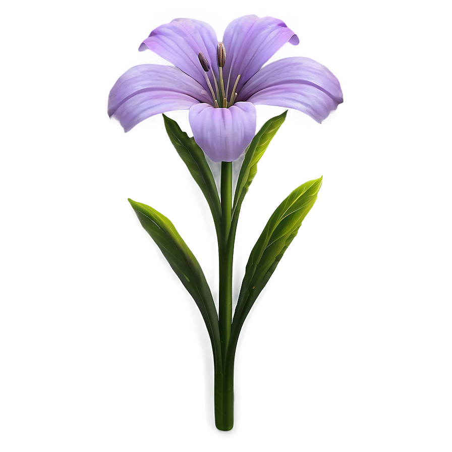 Soft Purple Flower Png Wmu83 PNG Image