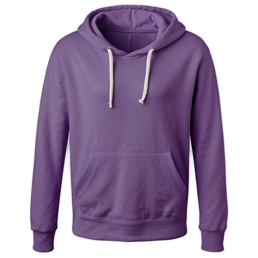 Soft Purple Hoodie Template Png 57 PNG Image