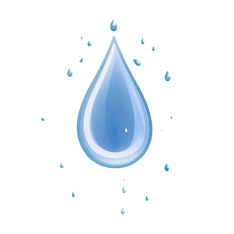 Soft Raindrop Png Cfg PNG Image