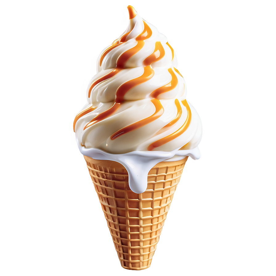 Soft Serve Ice Cream Cone Png 05252024 PNG Image