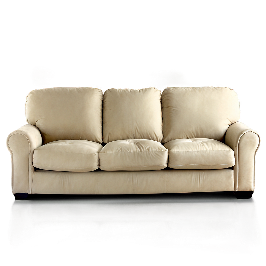 Soft Suede Couch Png 05252024 PNG Image