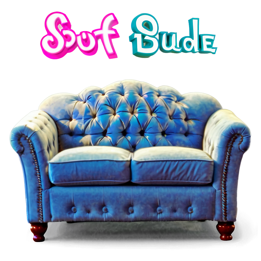 Soft Suede Couch Png Wli PNG Image