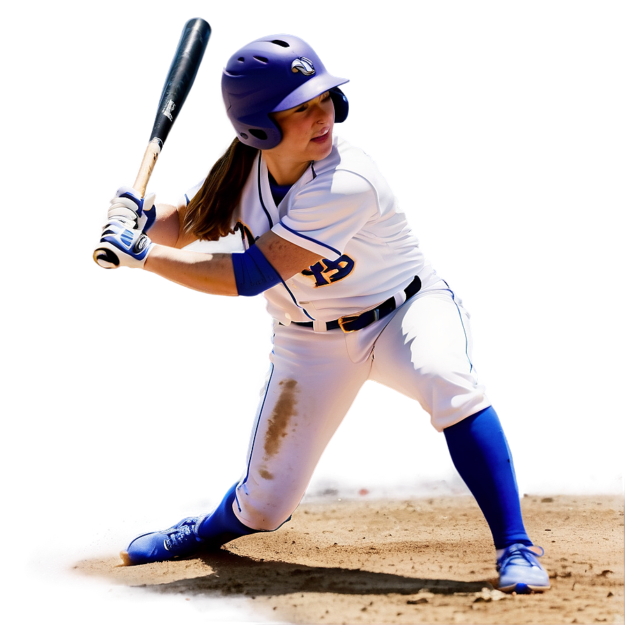 Softball Base Hit Png Kvw53 PNG Image