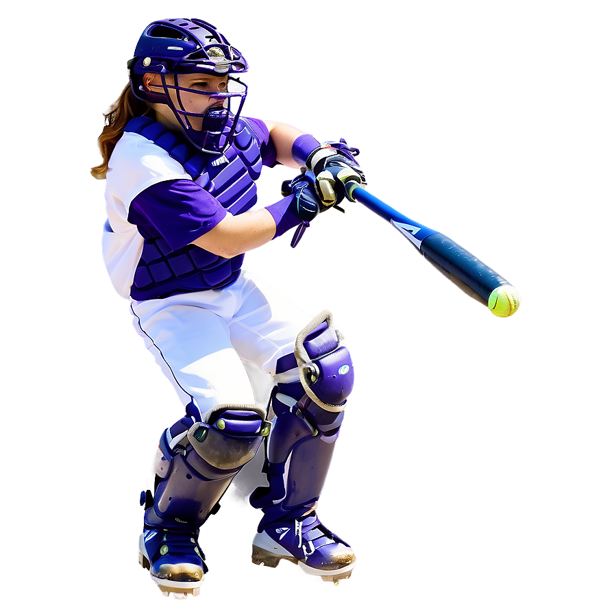 Softball Catcher Png 05042024 PNG Image