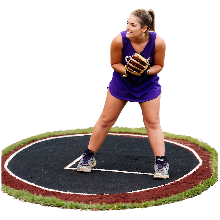 Softball Pitching Mound Png Qon PNG Image