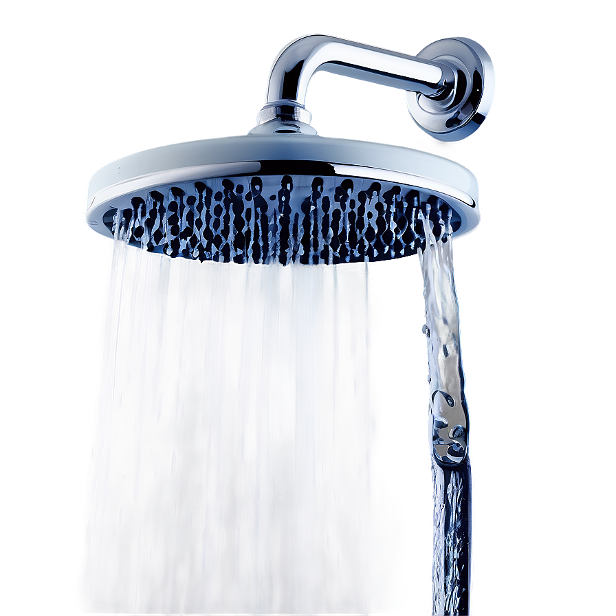 Softened Shower Water Png Phn74 PNG Image