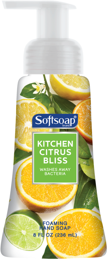 Softsoap Kitchen Citrus Bliss Hand Soap PNG Image