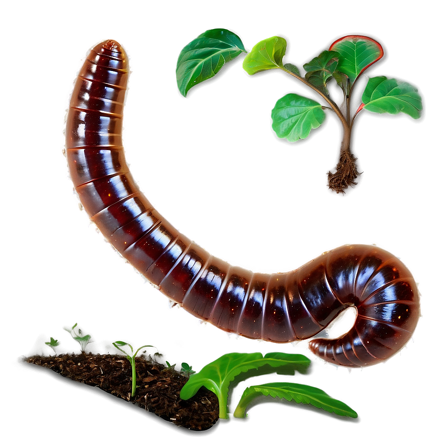 Soil Dwelling Worm Png 30 PNG Image