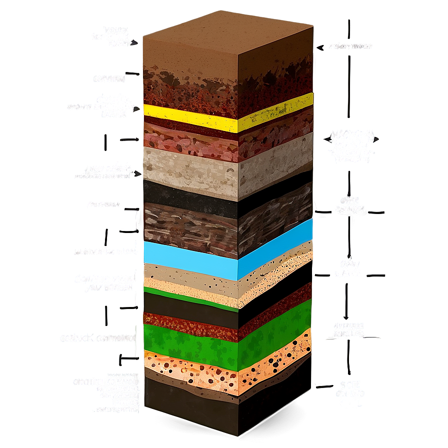 Soil Layers And Composition Png 05242024 PNG Image