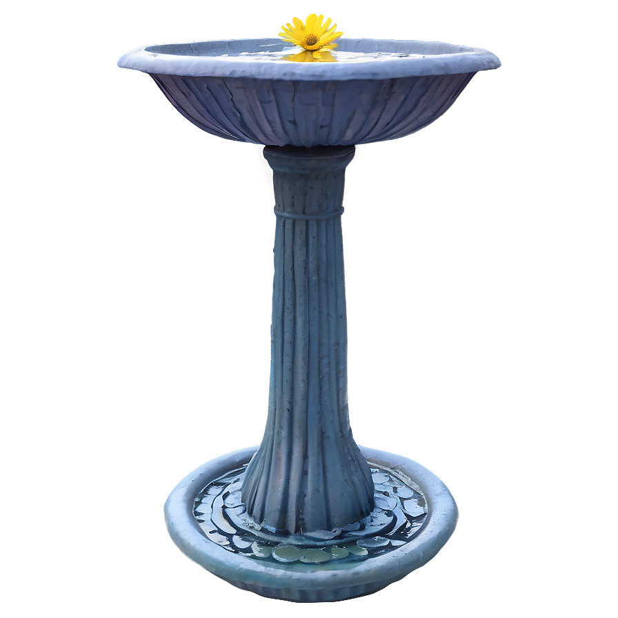 Solar Birdbath Fountain Png Gnu PNG Image