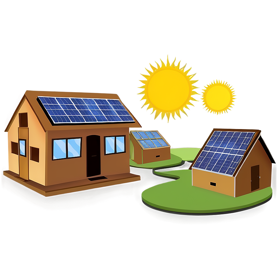 Solar Houses Png 92 PNG Image