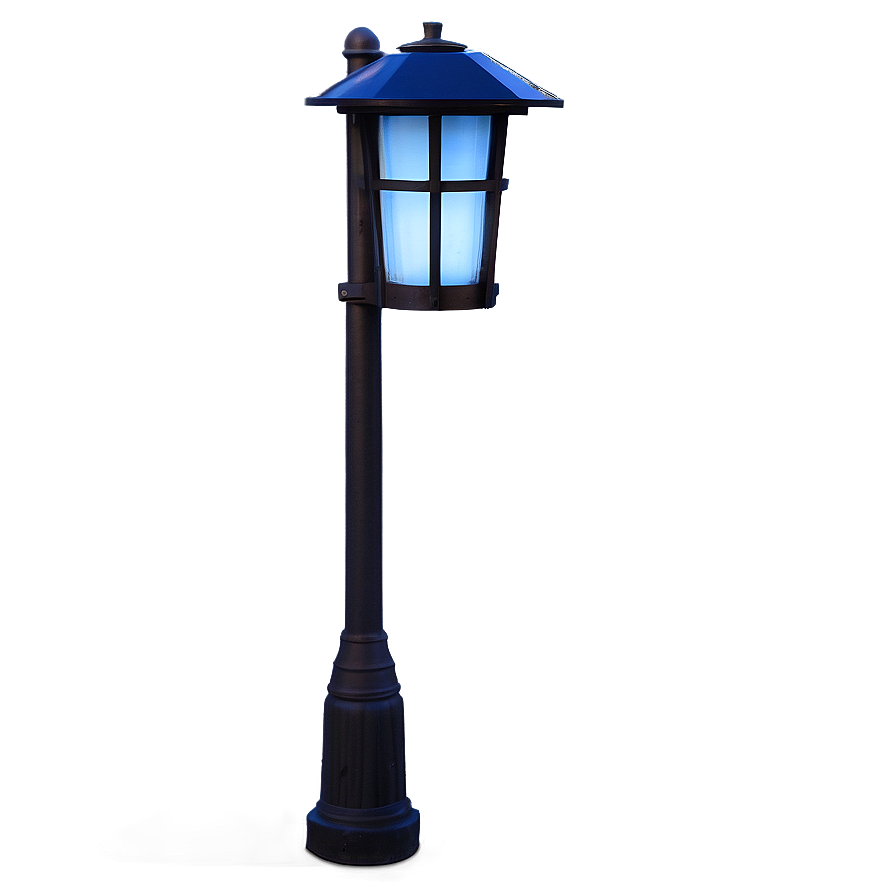 Solar Lantern Light Post Png 06282024 PNG Image