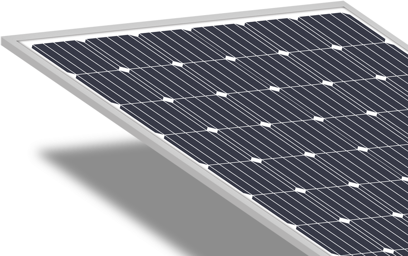 Solar Panel Close Up Illustration PNG Image