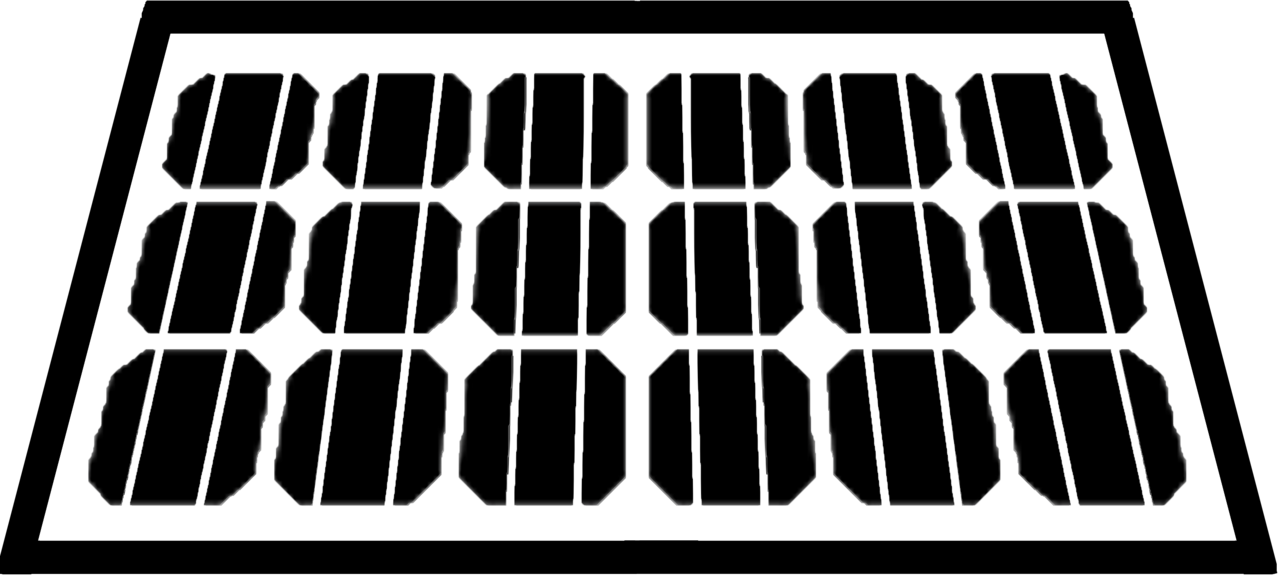 Solar_ Panel_ Closeup_ Vector PNG Image