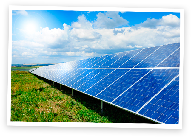 Solar Panels Under Sunlight PNG Image