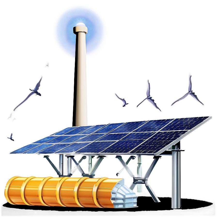 Solar Power Generation Png Rgs35 PNG Image