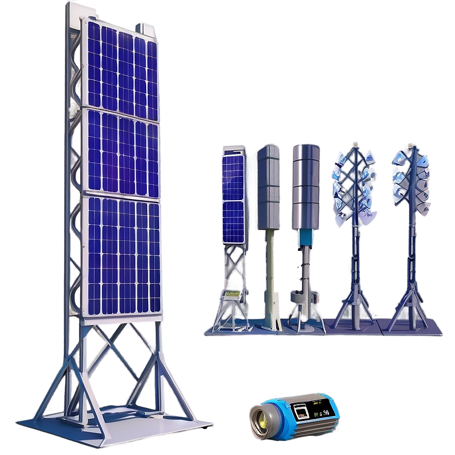 Solar Power Tower Png Nni PNG Image