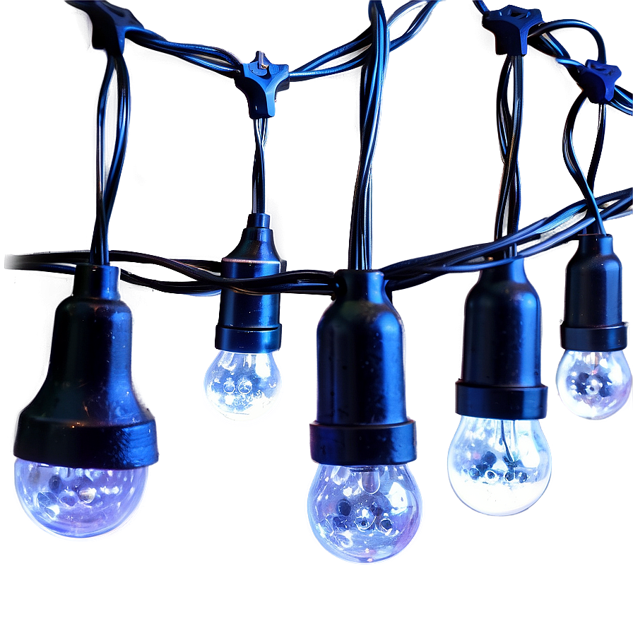 Solar Powered String Light Png Cqg PNG Image