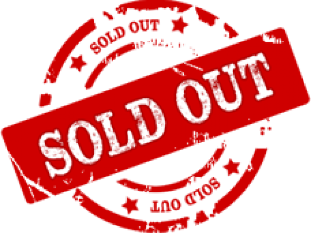 Sold Out Stamp Graphic PNG Image