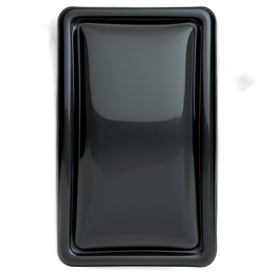 Solid Black Rectangle Design Png Sfo PNG Image