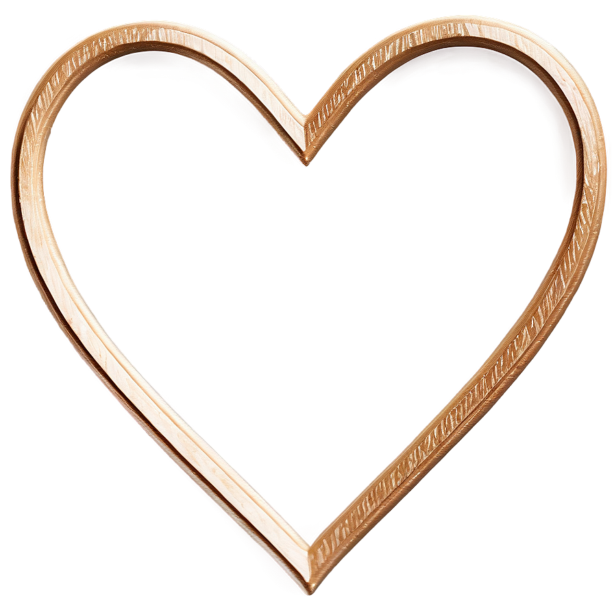 Solid Heart Frame Png 55 PNG Image